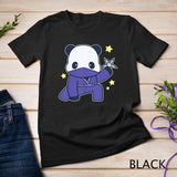 Cute Panda Wearing A Ninja Costume Panda Bear T-Shirt