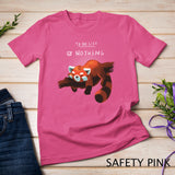 Cute Red Panda To Do List Pullover Hoodie T-shirt