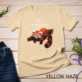 Cute Red Panda To Do List Pullover Hoodie T-shirt