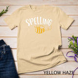 Cute Spelling Bee Design - School Spelling Bee T-Shirt