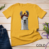 Cute & Adorable Gangster Bandana Llama Thug Lama T-Shirt
