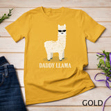 Daddy Llama Alpaca Funny Animal Lover Gift Father's Day T-Shirt