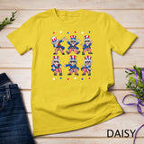 Dancing Dabbing Uncle Sam 4th of July Boys Girls Kids Dance T-Shirt