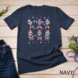 Dancing Dabbing Uncle Sam 4th of July Boys Girls Kids Dance T-Shirt