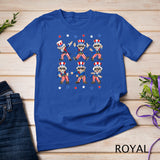 Dancing Dabbing Uncle Sam 4th of July Boys Girls Kids Dance T-Shirt