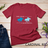 Del Mar California Horse Racing Long Sleeve T-Shirt