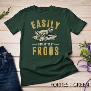 Easily Distracted By Frogs T-Shirt