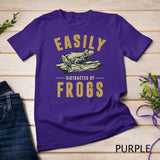 Easily Distracted By Frogs T-Shirt