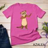 European Polecat Ferret Lover Mustelid Animal Fan Dabbing T-Shirt