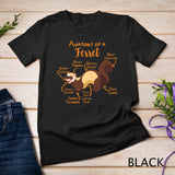 Ferret Anatomy T-Shirt