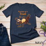 Ferret Anatomy T-Shirt