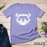 Ferret Face Graphic Illustration for Mom - Funny Lovers Gift T-Shirt