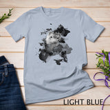 Ferret Ink Blot Water Color T-Shirt