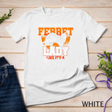 Ferret Lady Women Girls Gifts Animal Ferret Premium T-Shirt