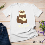 Ferret Mom Ferret Pet Cute Ferret Mama T-Shirt