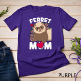 Ferret Mom Ferrets Lover T-Shirt