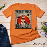 Ferretzilla, Vintage Funny Ferret Japanese Sunset Style T-Shirt