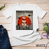 Ferretzilla, Vintage Funny Ferret Japanese Sunset Style T-Shirt