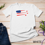 Fighter Jet American T-Shirt 4th of July Flag Patriotic Gift T-Shirt