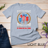 Firework Director Technician I Run You Run 4th Of July Mens T-Shirt