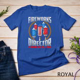 Firework Director Technician I Run You Run 4th Of July Mens T-Shirt