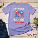 Firework Director Technician I Run You Run 4th Of July Mens T-Shirt