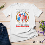 Firework Director Technician I Run You Run 4th Of July Mens T-Shirt