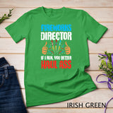 Fireworks Director If I Run Funny 4th Of July Fourth Men T-Shirt