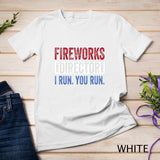 Fireworks Director Shirt Funny 4th of July Red White & Blue T-Shirt