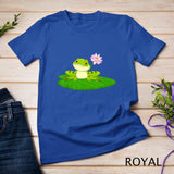 Flower Pond Frog T-Shirt