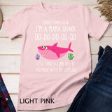 Forget Mama Bear Funny I'm A Mama Shark Novelty Gift Pullover Hoodie T-Shirt