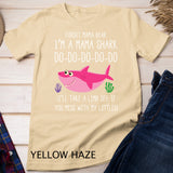 Forget Mama Bear Funny I'm A Mama Shark Novelty Gift Pullover Hoodie T-Shirt