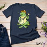 Frog Playing Banjo Frog Lover Gift T-Shirt