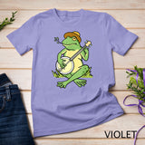 Frog Playing Banjo Frog Lover Gift T-Shirt