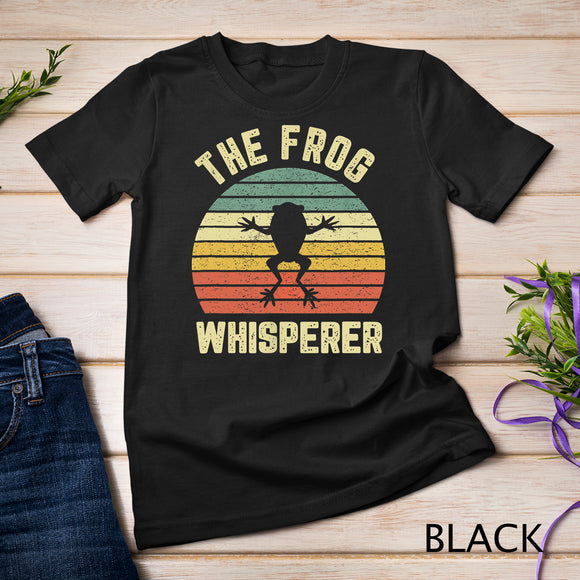 Frog Whisperer Shirt Funny Retro Toad Ribbit Tree Frog T-Shirt