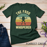 Frog Whisperer Shirt Funny Retro Toad Ribbit Tree Frog T-Shirt