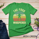 Frog Whisperer Shirt Funny Retro Toad Ribbit Tree Frog T-Shirt