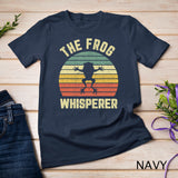 Frog Whisperer Shirt Funny Retro Toad Ribbit Tree Frog T-Shirt