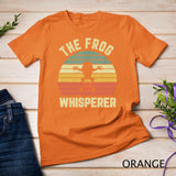 Frog Whisperer Shirt Funny Retro Toad Ribbit Tree Frog T-Shirt