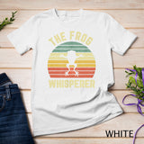 Frog Whisperer Shirt Funny Retro Toad Ribbit Tree Frog T-Shirt