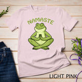 Frog Yoga Gifts Funny Frog Lovers Gift Cute Namaste Yoga Tank Top T-Shirt