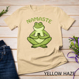 Frog Yoga Gifts Funny Frog Lovers Gift Cute Namaste Yoga Tank Top T-Shirt