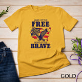 Funny 4th Of July American Flag Patriotic Eagle USA T-Shirt