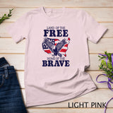 Funny 4th Of July American Flag Patriotic Eagle USA T-Shirt