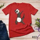 Funny Dabbing Ferret Cartoon Birthday Party Gift Shirt