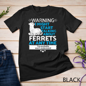 Funny Ferret lover Long Sleeve T-Shirt