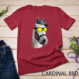 Funny Horse Racing Vintage Horse Portrait KY Derby Horse T-Shirt