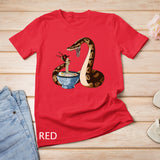 Funny Japanese Kawaii Ramen Snake Cute Ball Python T-Shirt
