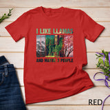 Funny Llama Design For Kids Men Women Alpaca Lover Farming T-Shirt