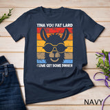 Funny Llama Saying Tina You Fat Lard Alpaca T-Shirt